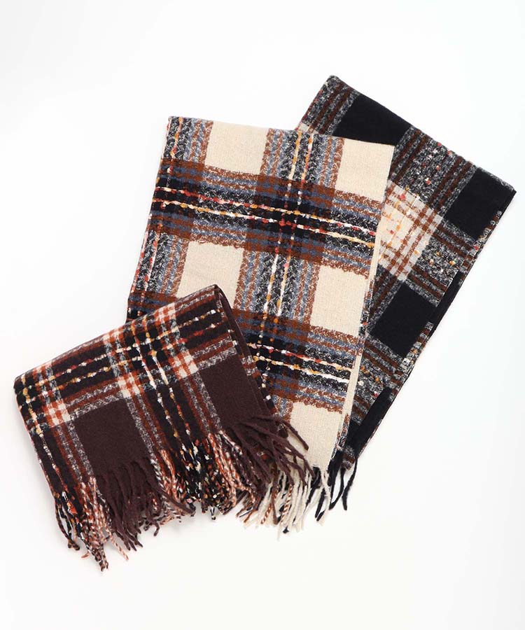 クラシックチェックストール