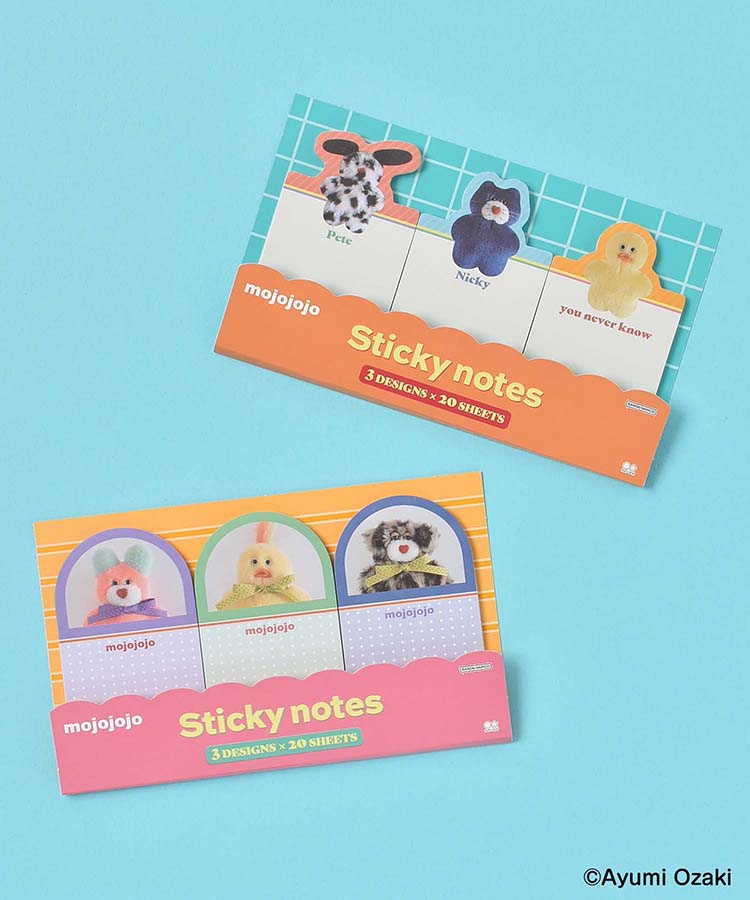 mojojojoダイカット付箋