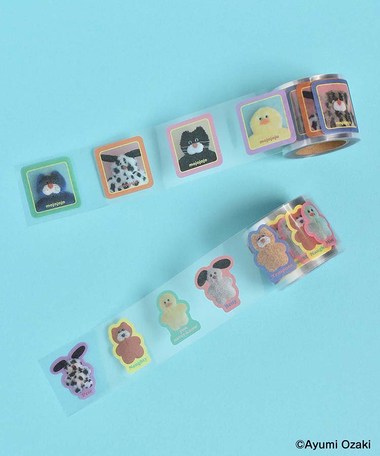 mojojojoボックス入りマスキングシール