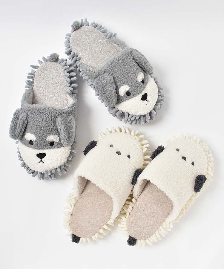 アニマルおそうじスリッパ