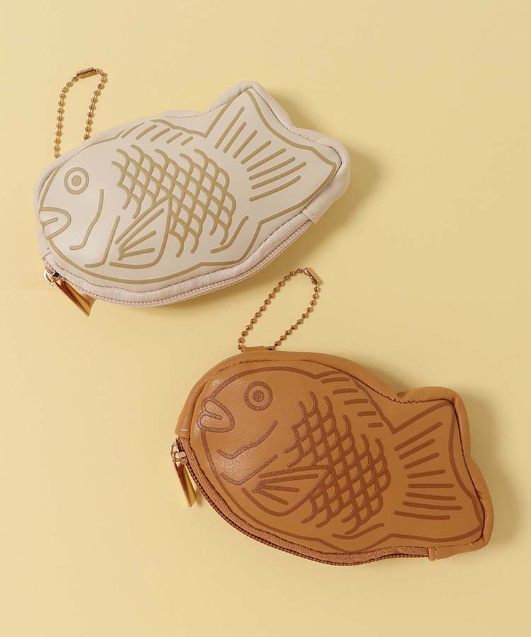 たいやきダイカットポーチ