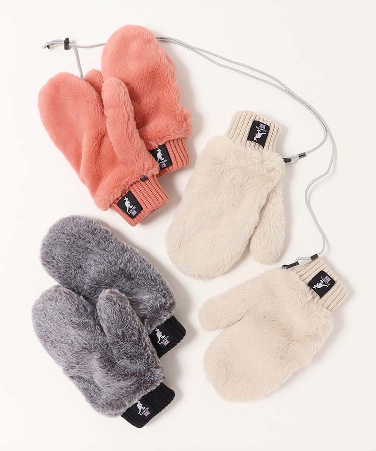 KANGOLストラップ付きミトングローブ