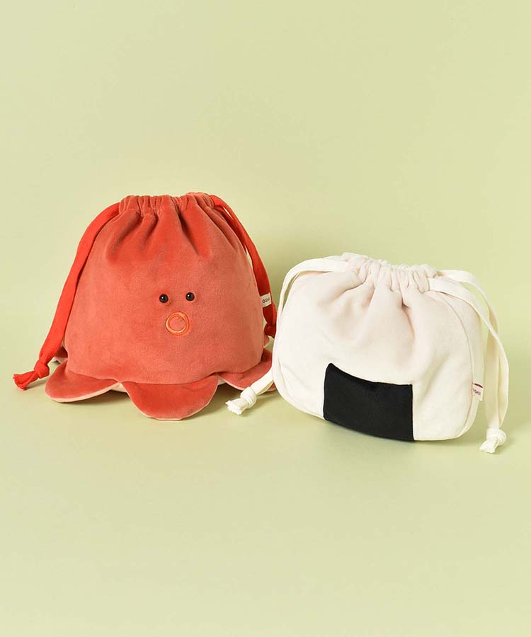 おいしい巾着ポーチ