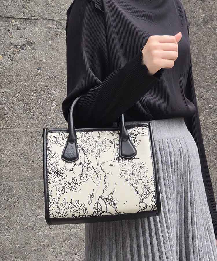 ゴブランスクエアミニトート