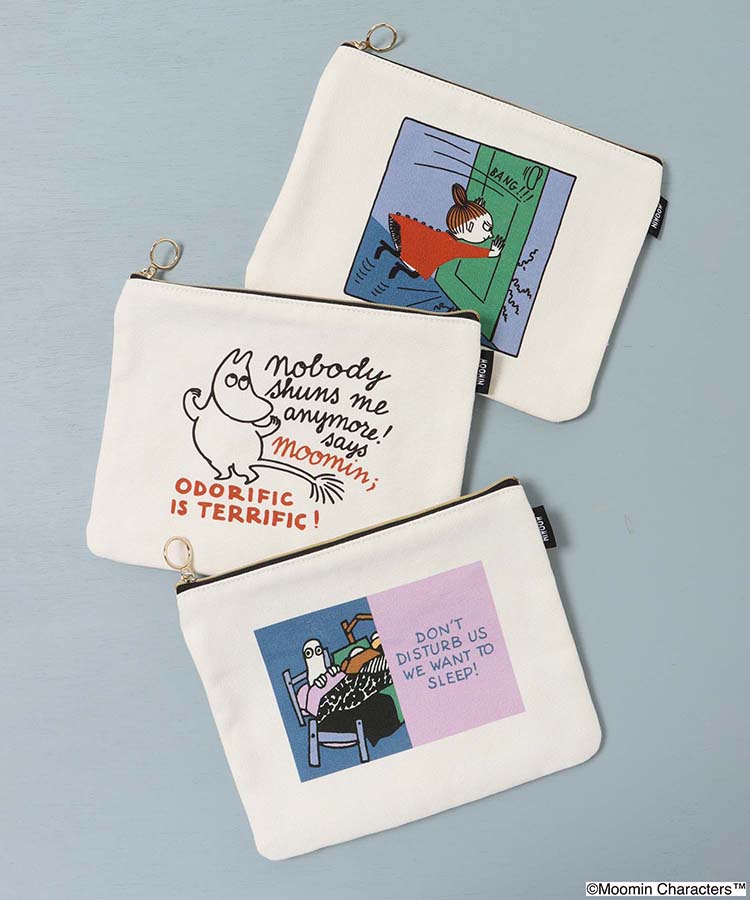 MOOMIN FINLAND COLORフラットポーチ