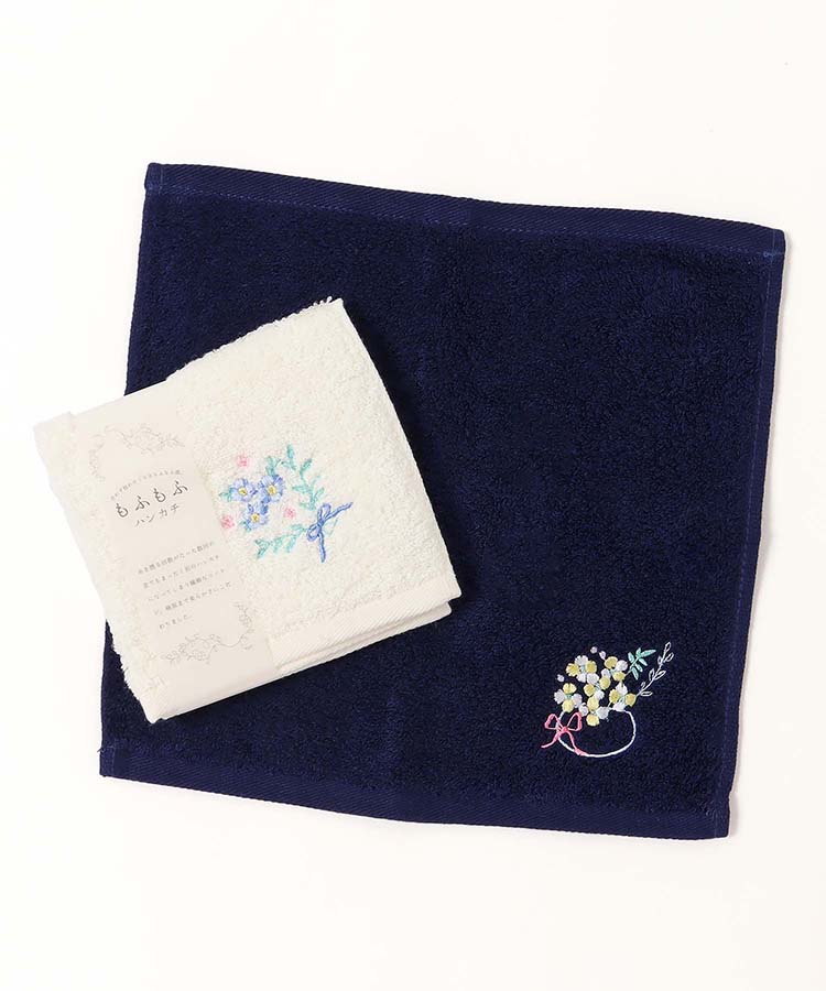 もふもふブーケハンカチ