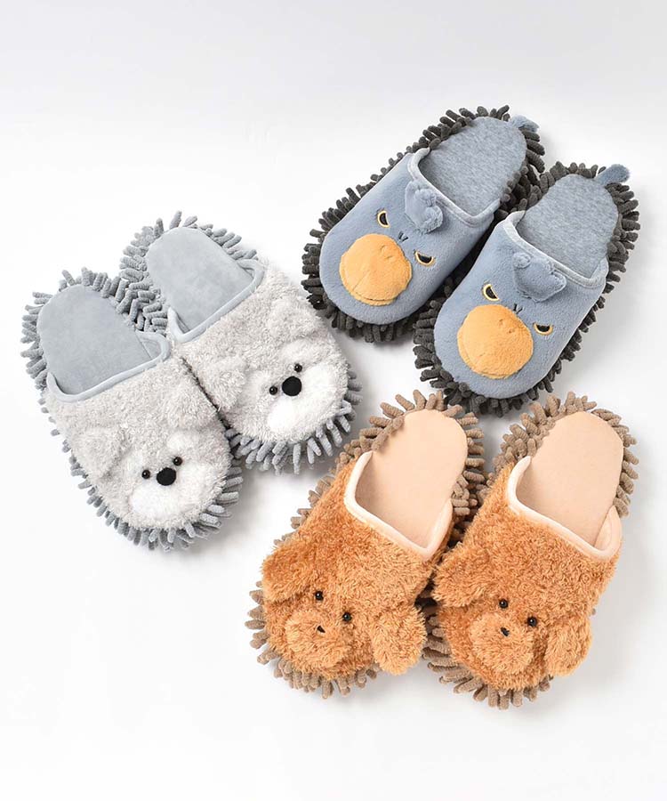 モフズーモップスリッパ