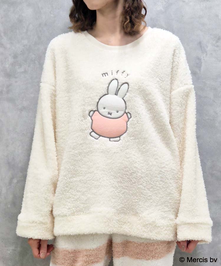 ミッフィーふわもこルームウェア上下セット
