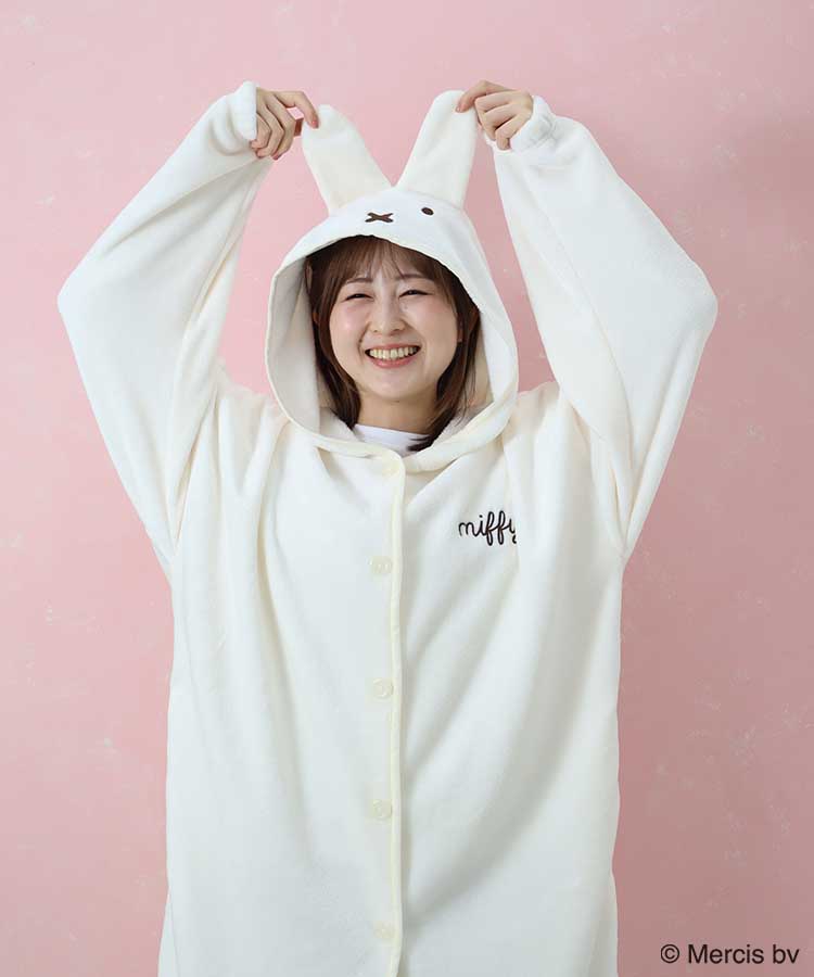 ミッフィーふわもこなりきりガウン