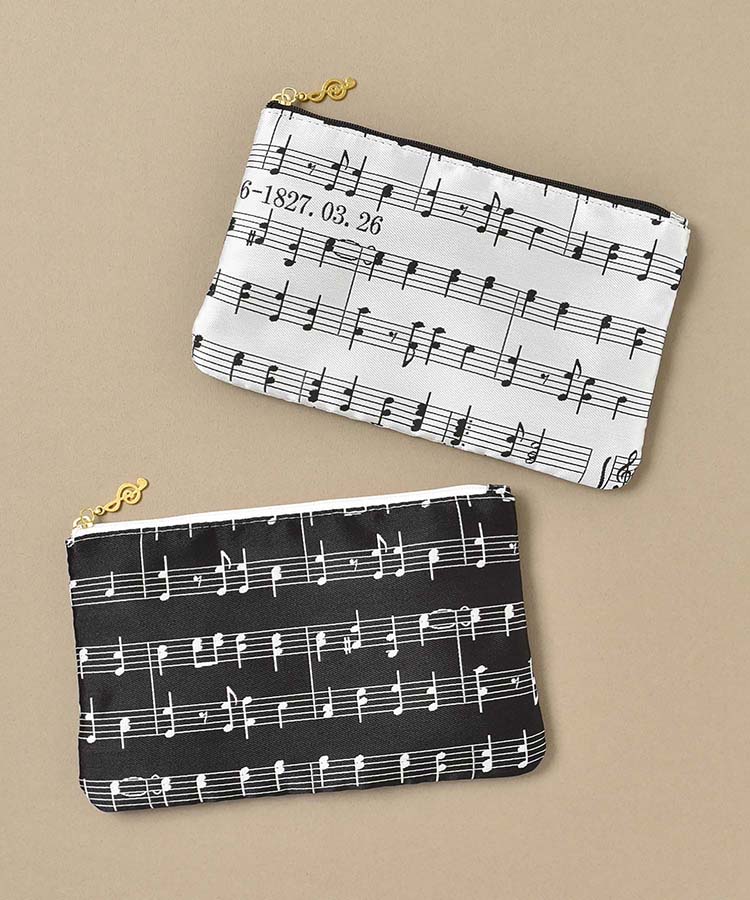 楽譜ジャガードポーチ