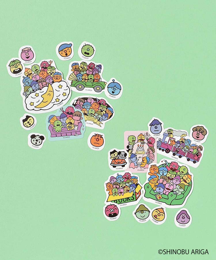 こんなこいるかなピースシール