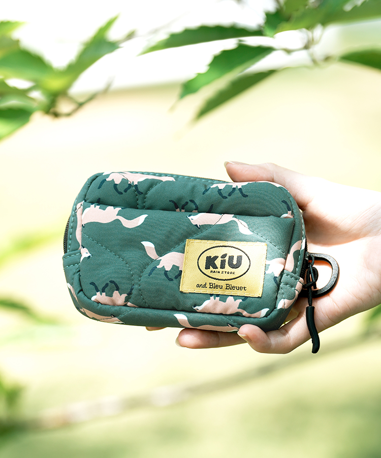 【KiU and BleuBleuet】KiUパデッドポーチM