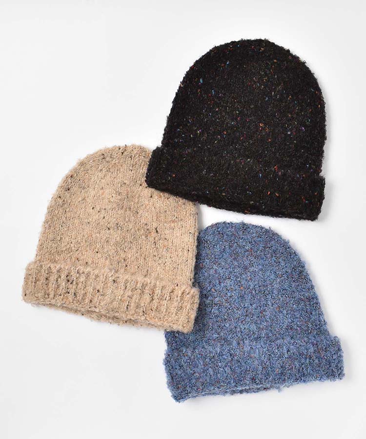 ネップニット帽