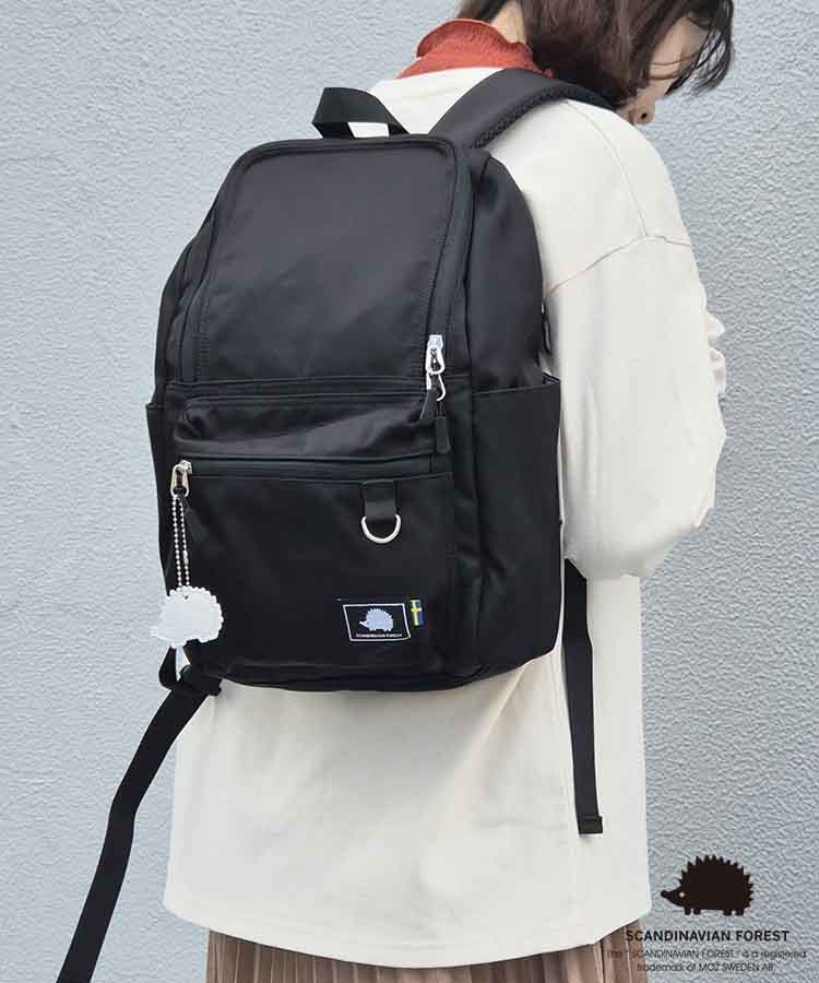 ＜はっ水加工＞スカンジナビアン多収納リュック