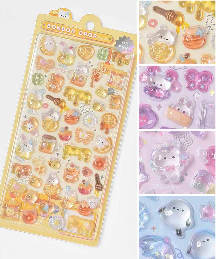 【WEB限定】ボンボンドロップシール