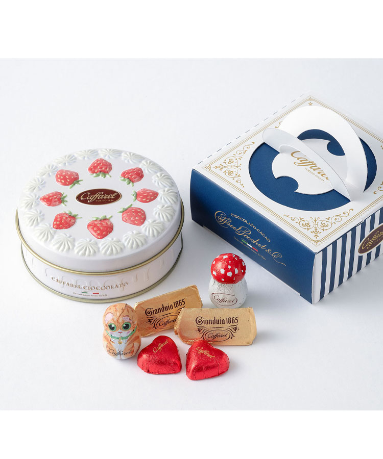 Caffarelケーキ缶