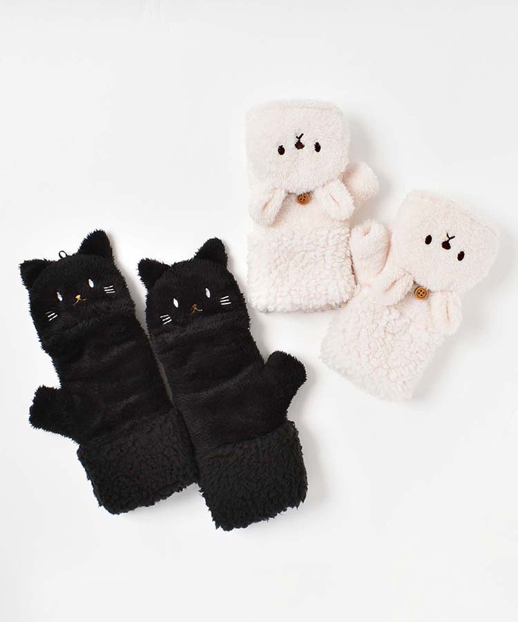 アニマルフード付グローブ