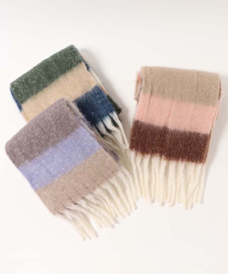 マルチボーダーマフラー