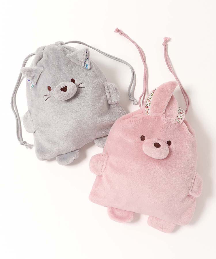 furry animals巾着M