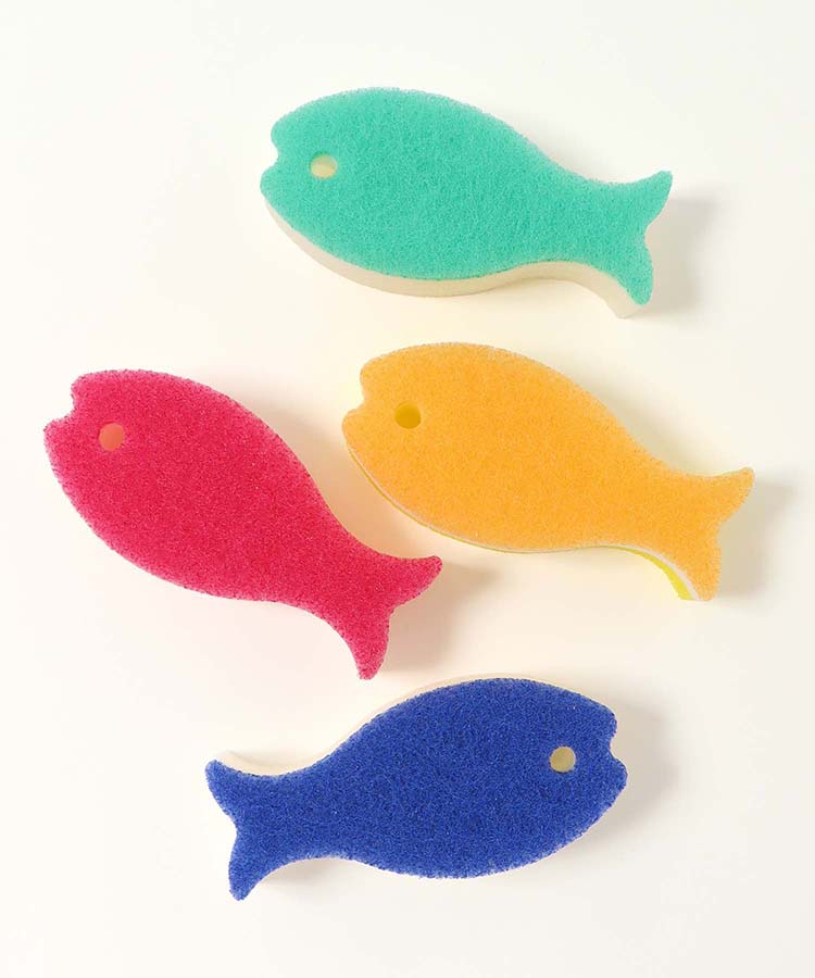 おさかなスポンジ
