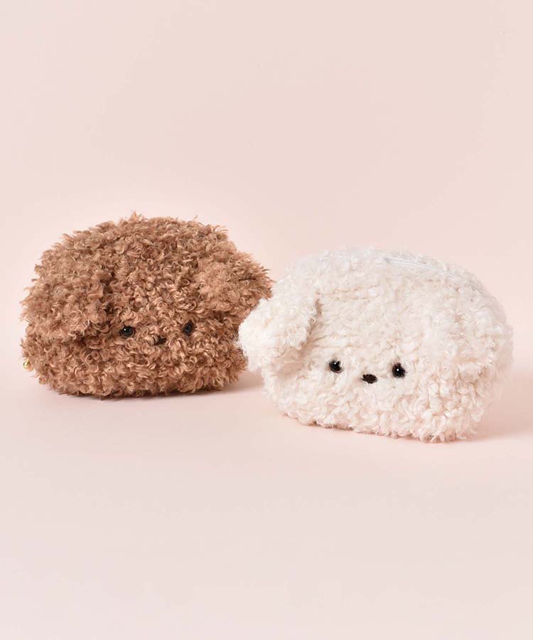 もこもこドッグポーチ