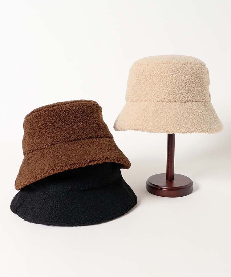 ボアバケットハット