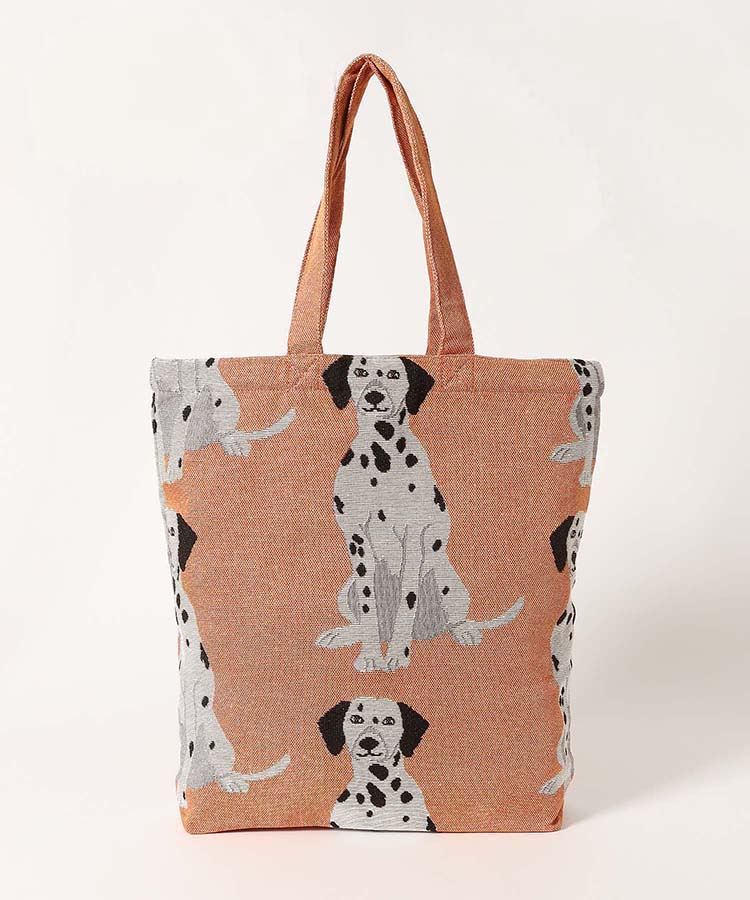 ワンワンジャガードトートバッグ