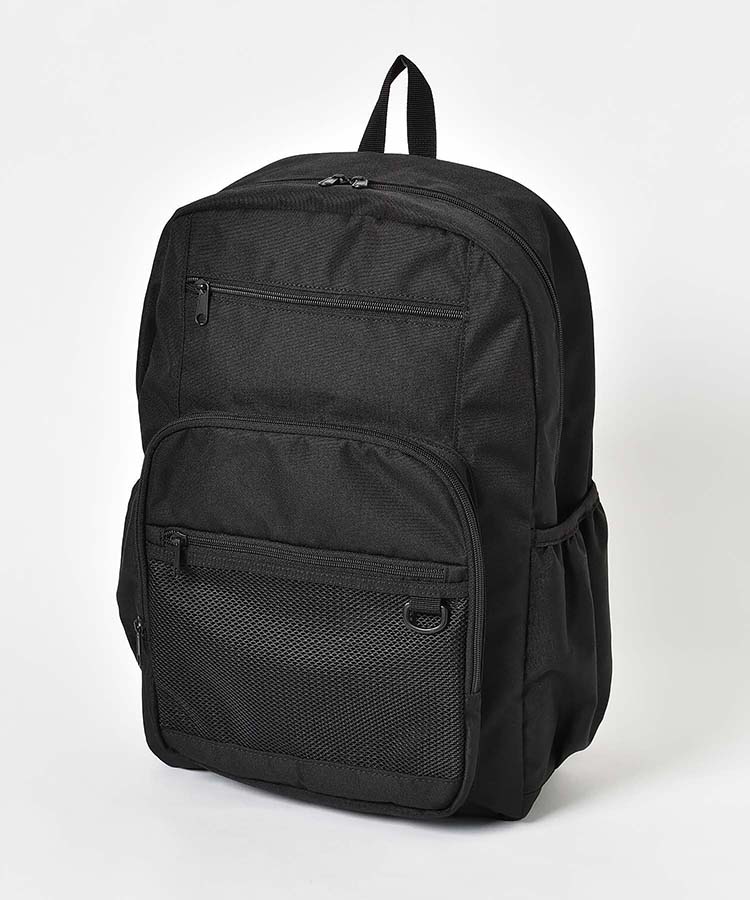 シンプルメッシュポケットリュック