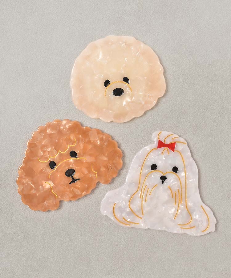 いぬアセテートミラー