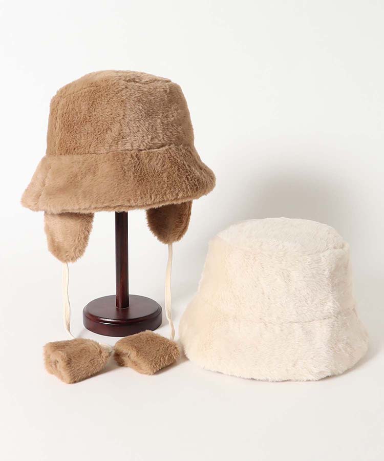 エコファー2wayバケットハット