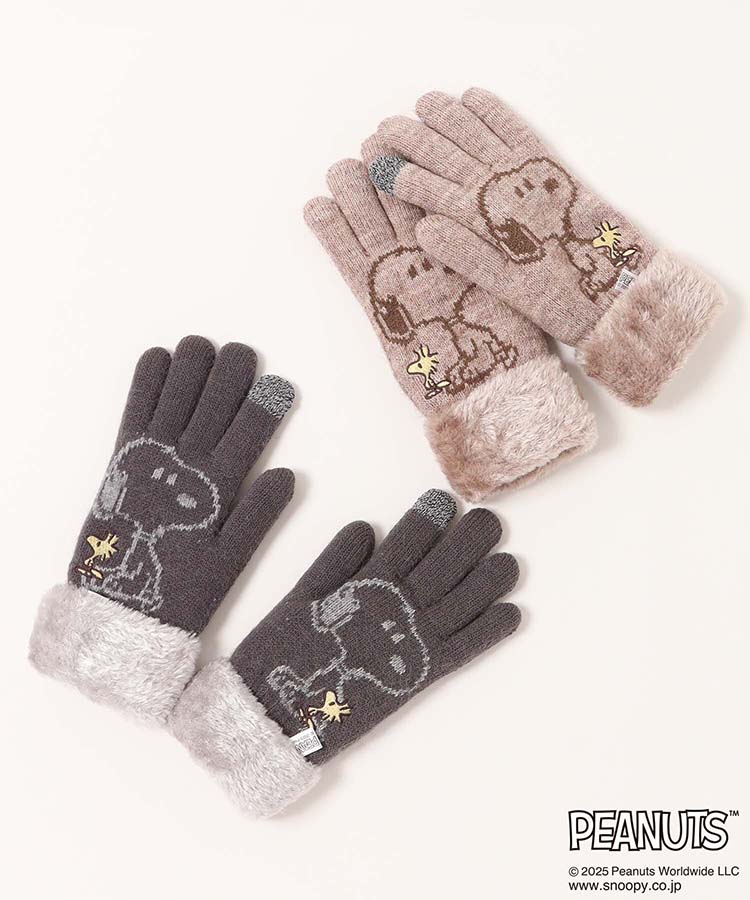 スヌーピーニットグローブ