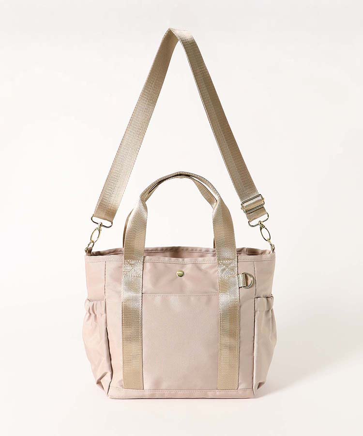 ツイル配色2WAYトート