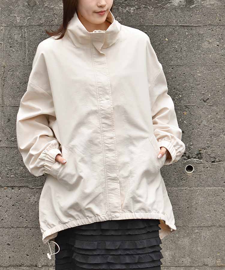 スタンドカラーブルゾン