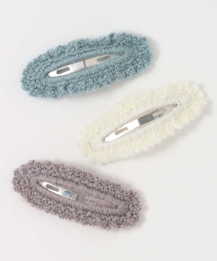 モヘアクロシェ編みスリーピン