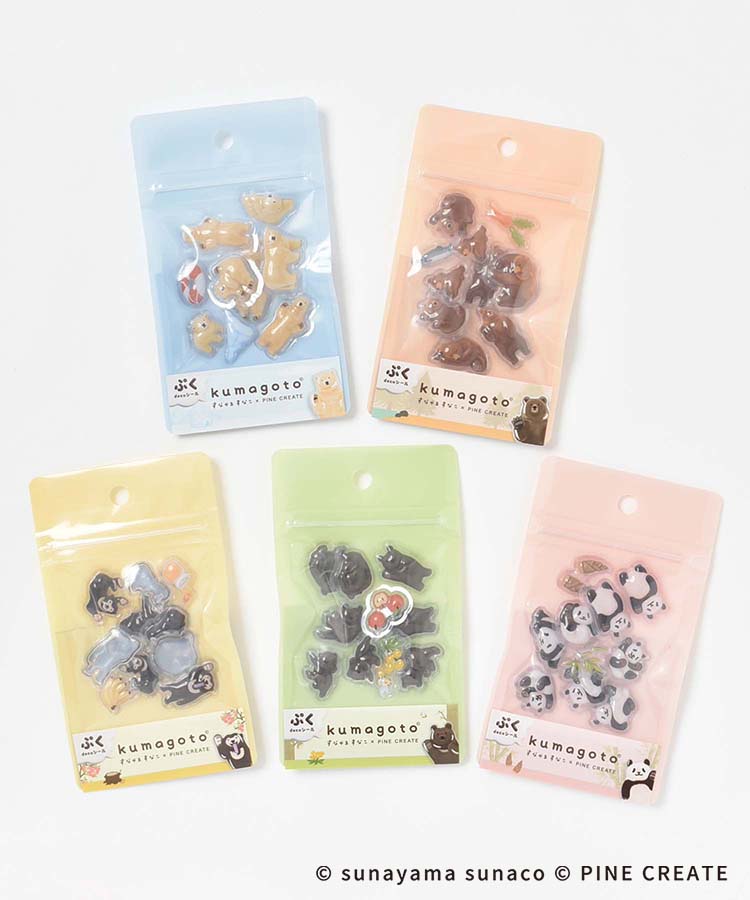 kumagotoぷくdecoシール
