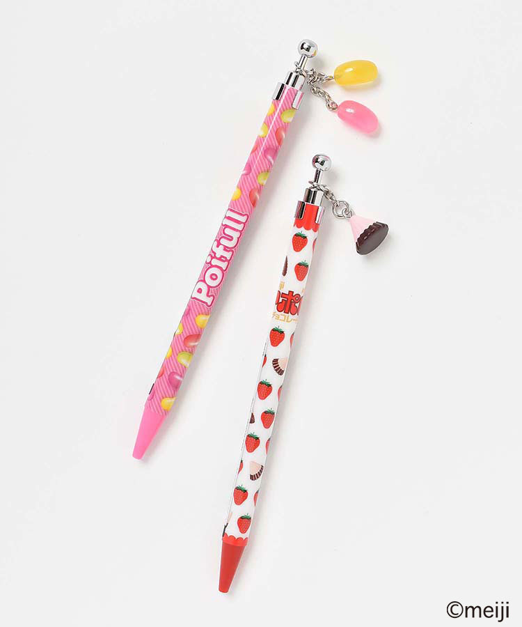 お菓子マスコット付きシャープペンシル