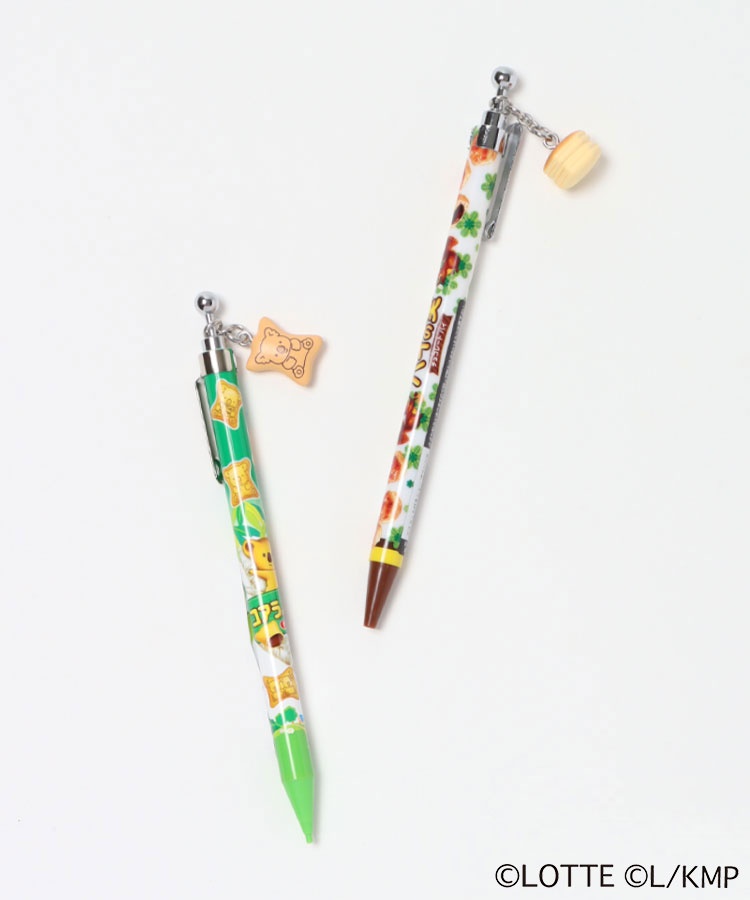 お菓子マスコット付きシャープペンシル