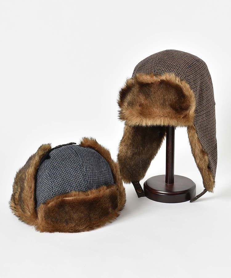 チェックフライトキャップ