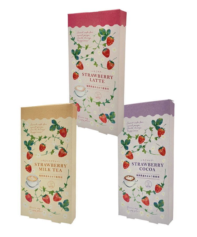 あまおういちごのドリンク