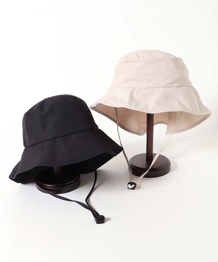 UVカット接触冷感コンパクトエアリーハット