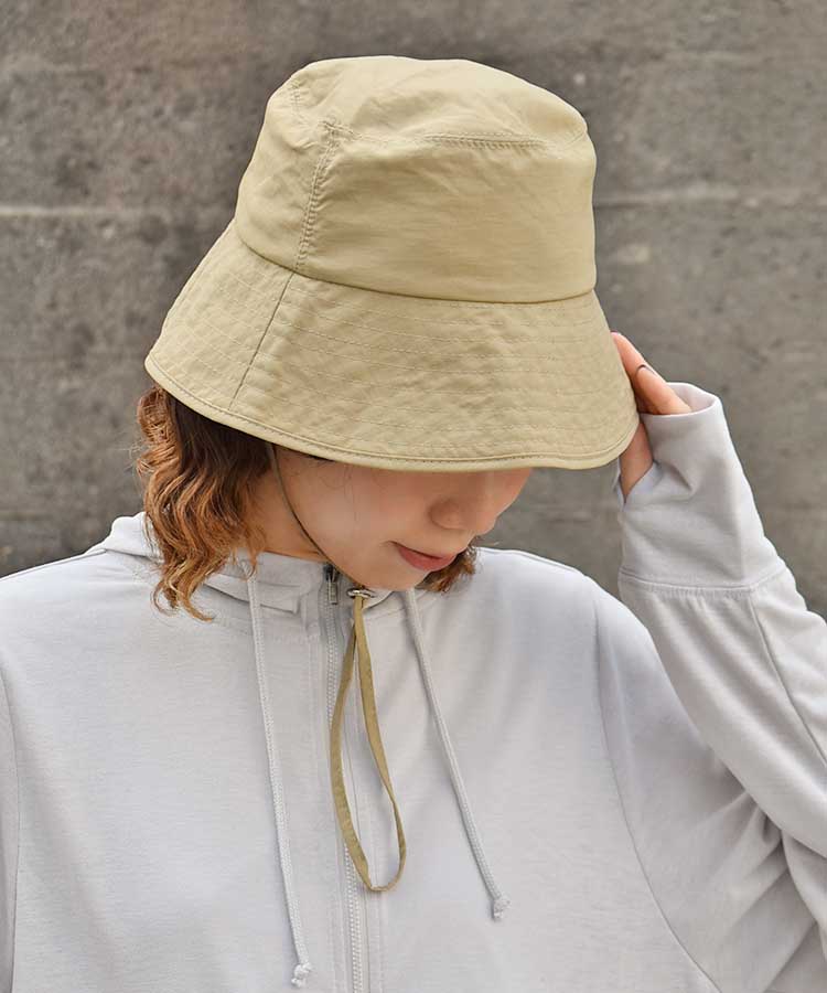 UVカット接触冷感バケットハット