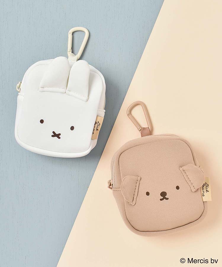 BRUNA FACEボンディングマイクロスクエアポーチ