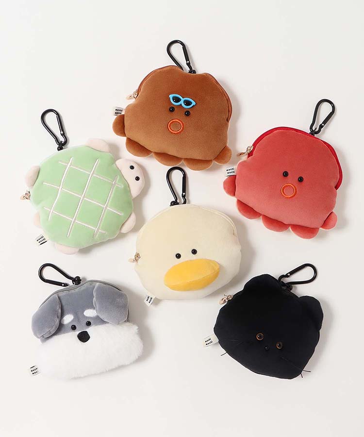 アニマルもちもちパスケース