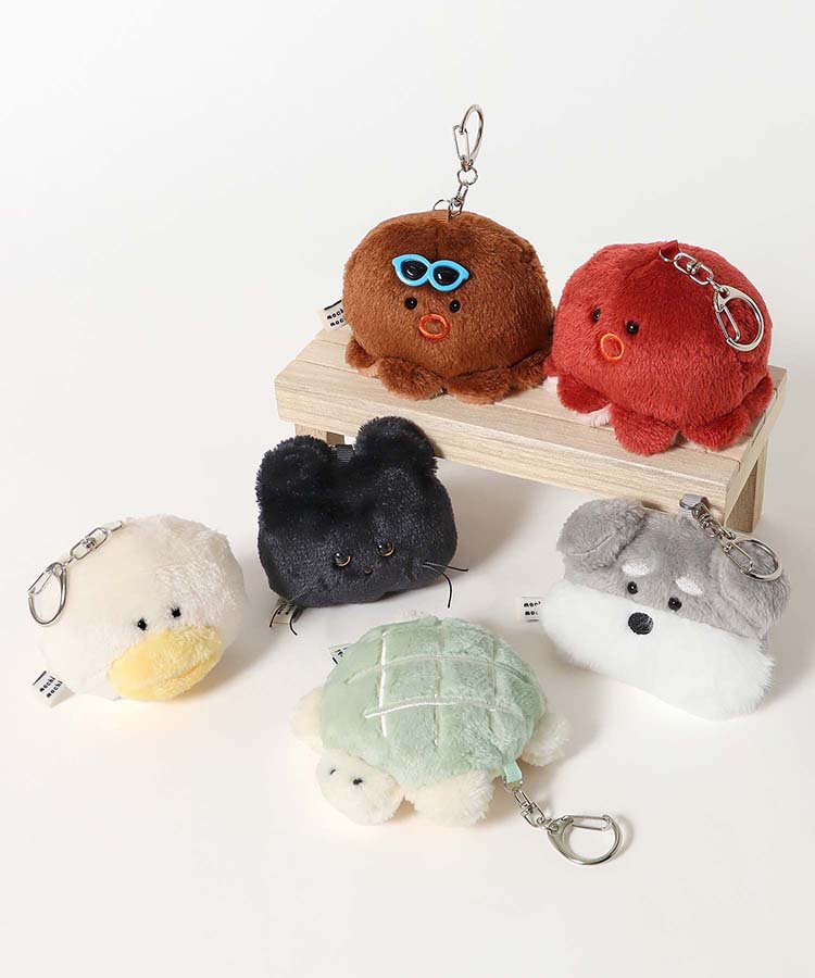 アニマルもちもちキーチャーム