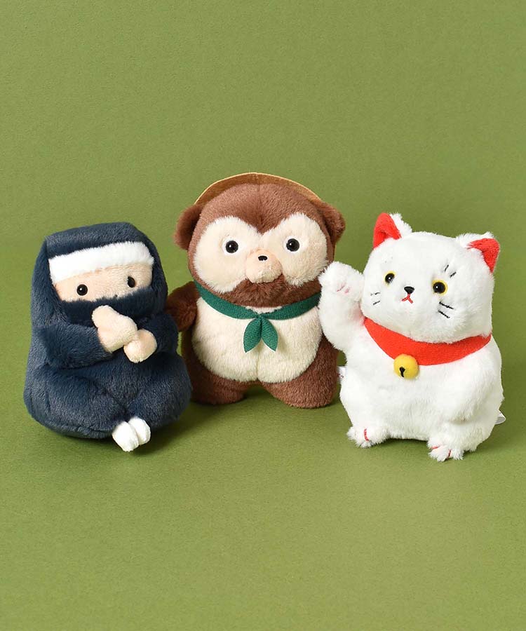 ぽってりジャパンぬいぐるみ