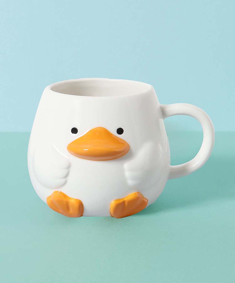 ぽちゃひるあひるマグ