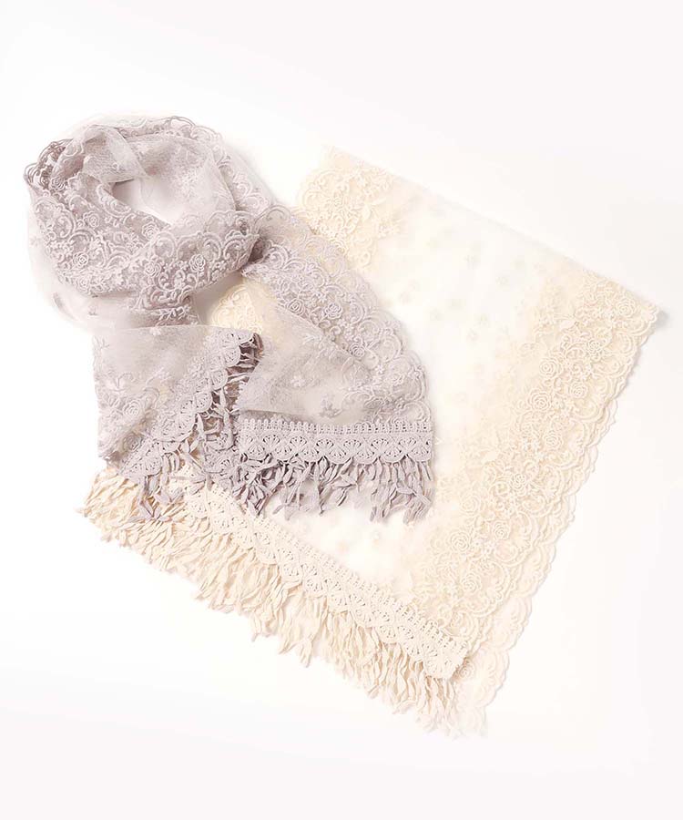 レースローズフラワーストール