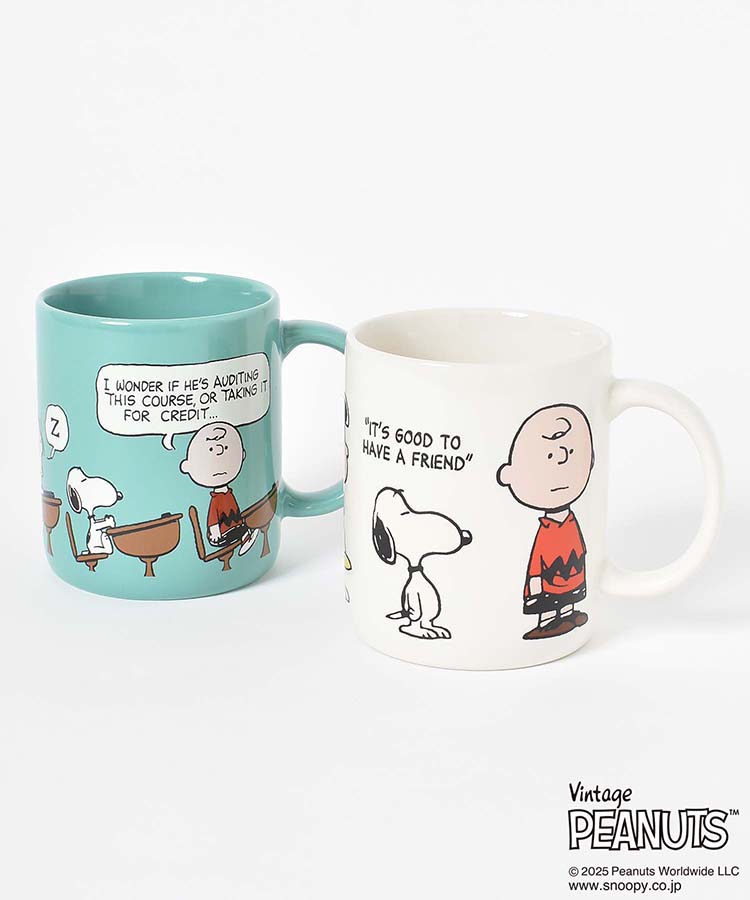 PEANUTS磁器マグカップ