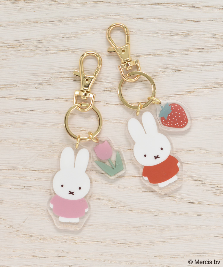 miffyスプリングアクリルチャーム