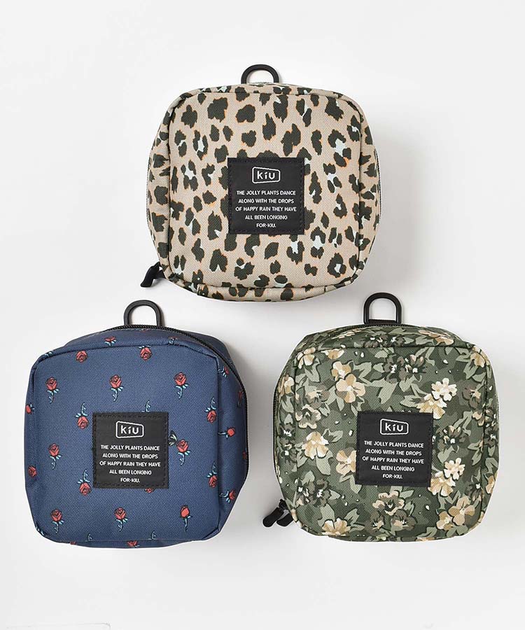 KiUウォーターリペレントスクエアポーチ